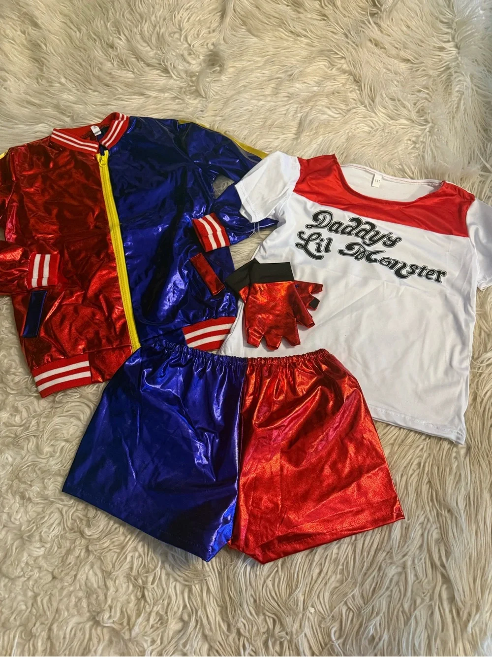 Girls Harley Quinn costume (E6)